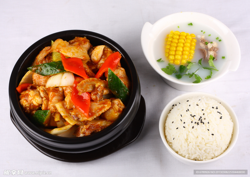 香辣陶锅鸡块