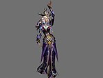 神魔女法师模型带跳舞动画