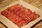 火锅羊肉卷拼盘