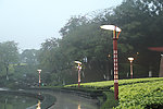 千灯湖公园一角
