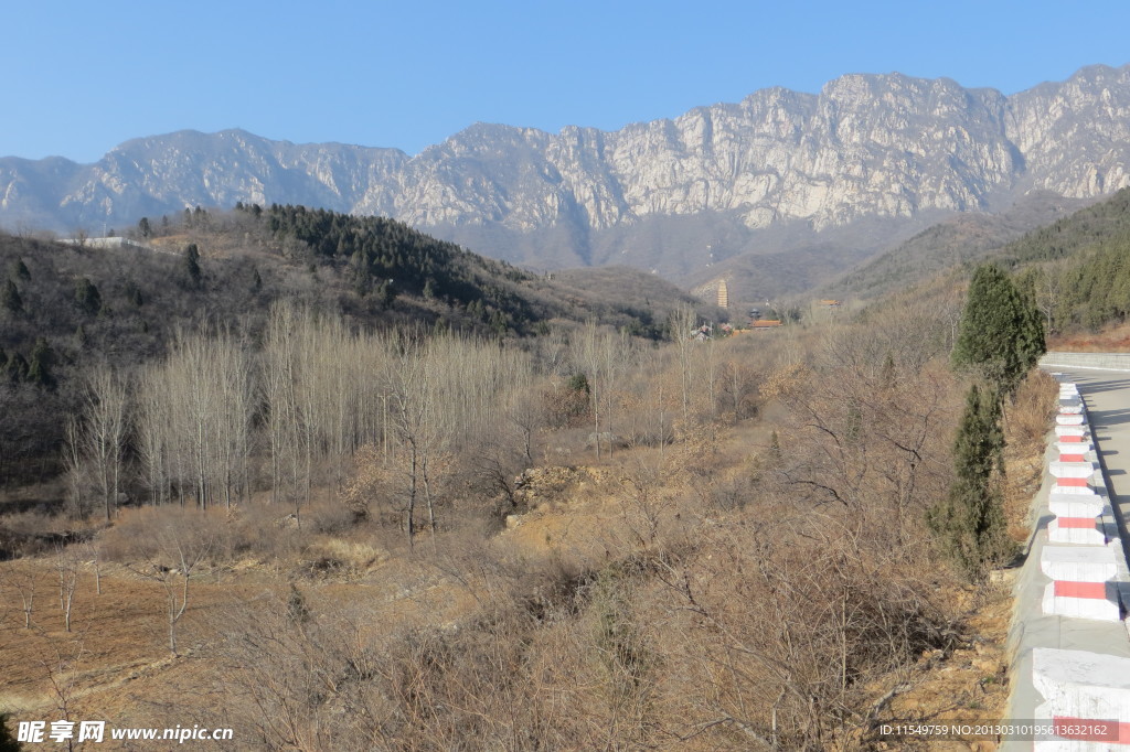 嵩山 太室山风光