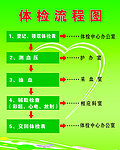 体检流程图