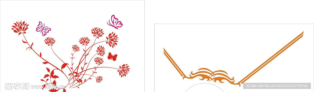 雕刻花边