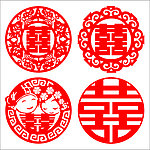 喜字贴