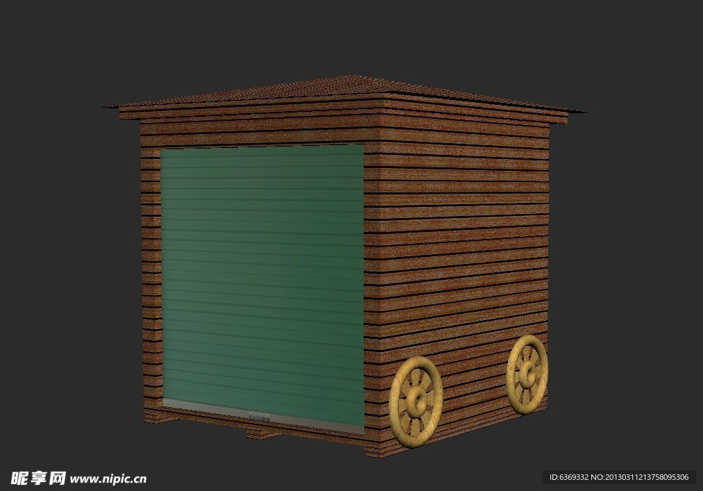 3D小木屋