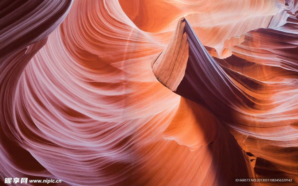 美国亚利桑纳州羚羊峡谷宽屏壁纸