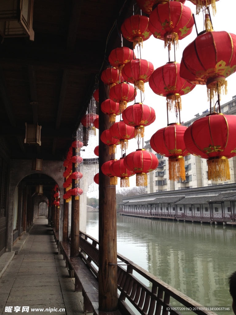 风景灯笼