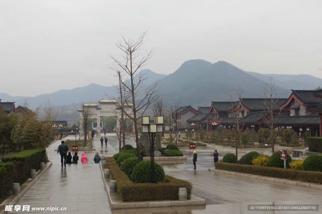 少林景区春景