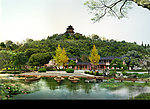 古塔风景