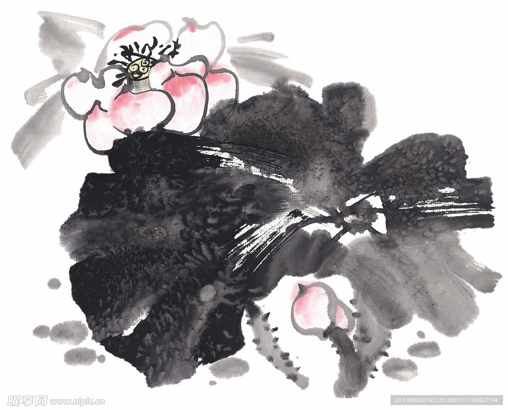 高清水墨画