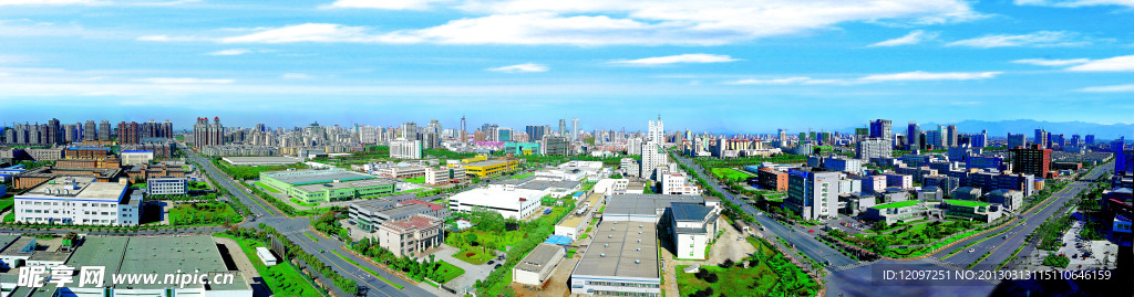 西安高新全景