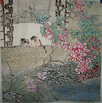 水彩国画