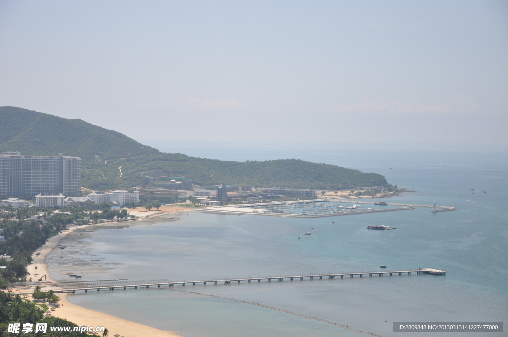 海南鹿回头国宾馆海滩栈桥