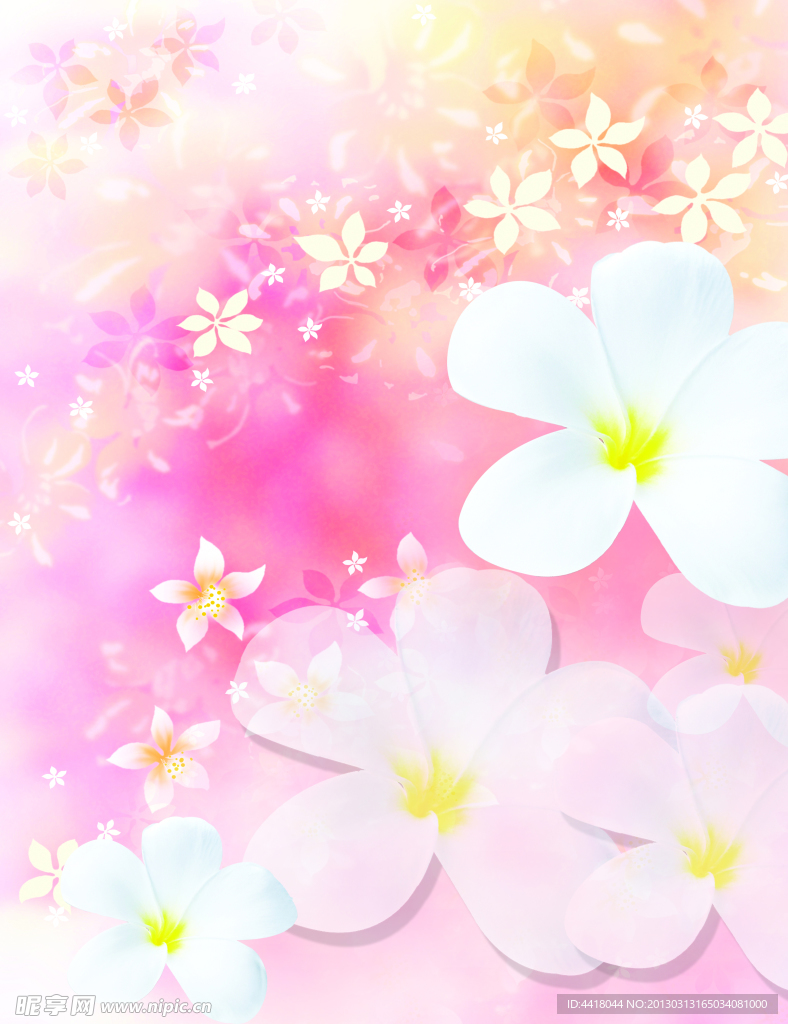 花朵移门