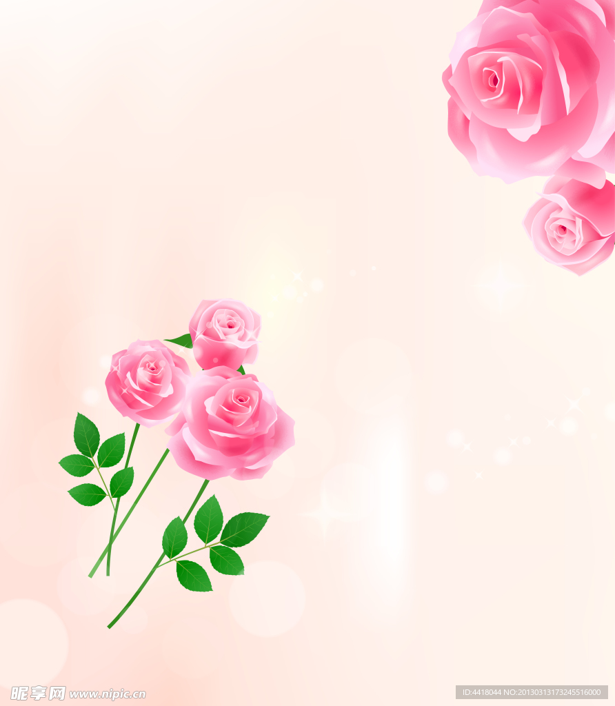 花朵移门