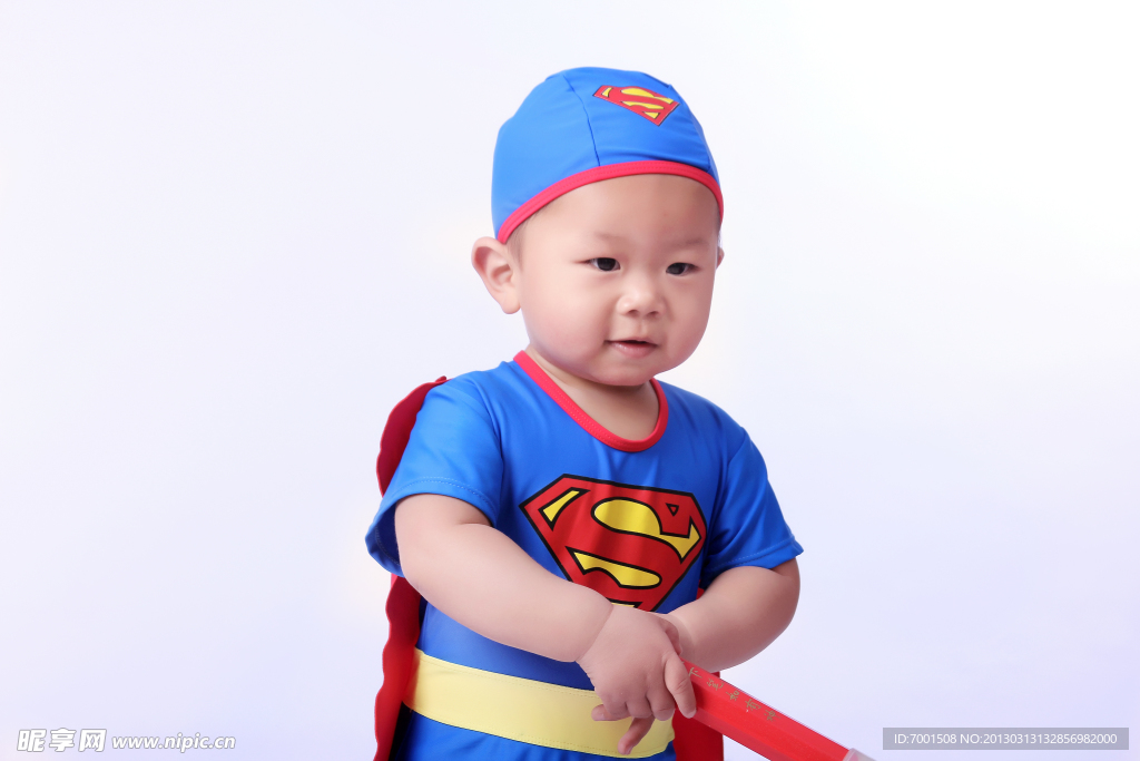 可爱小男孩