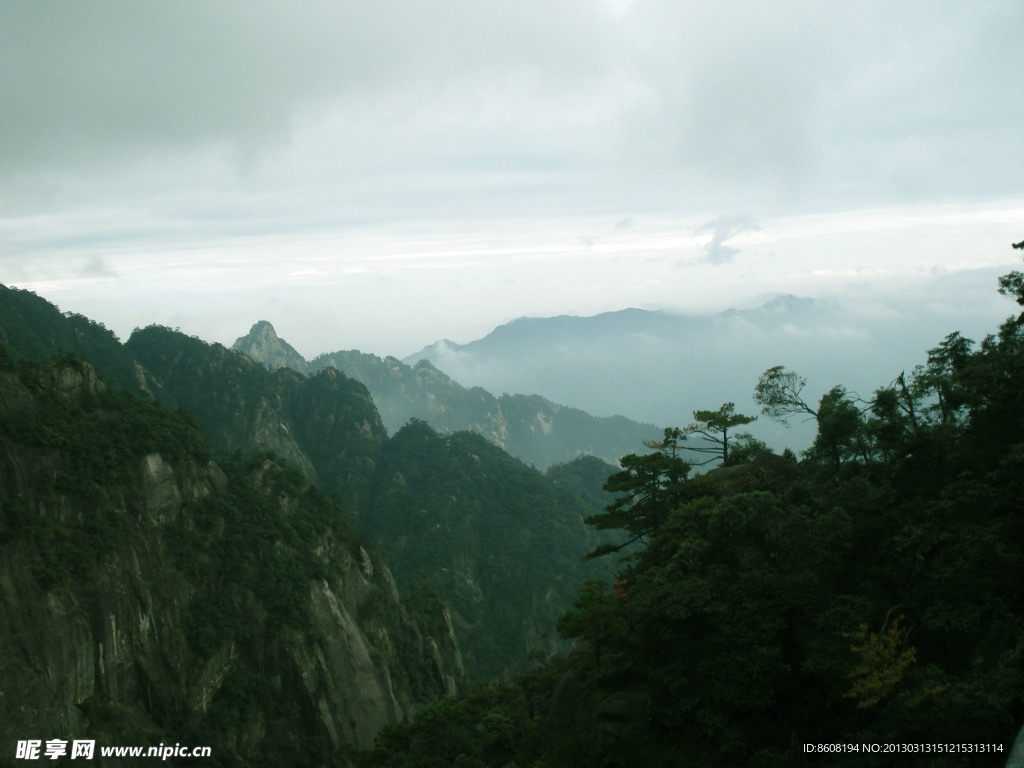 江西三清山全景