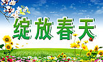 绽放春天