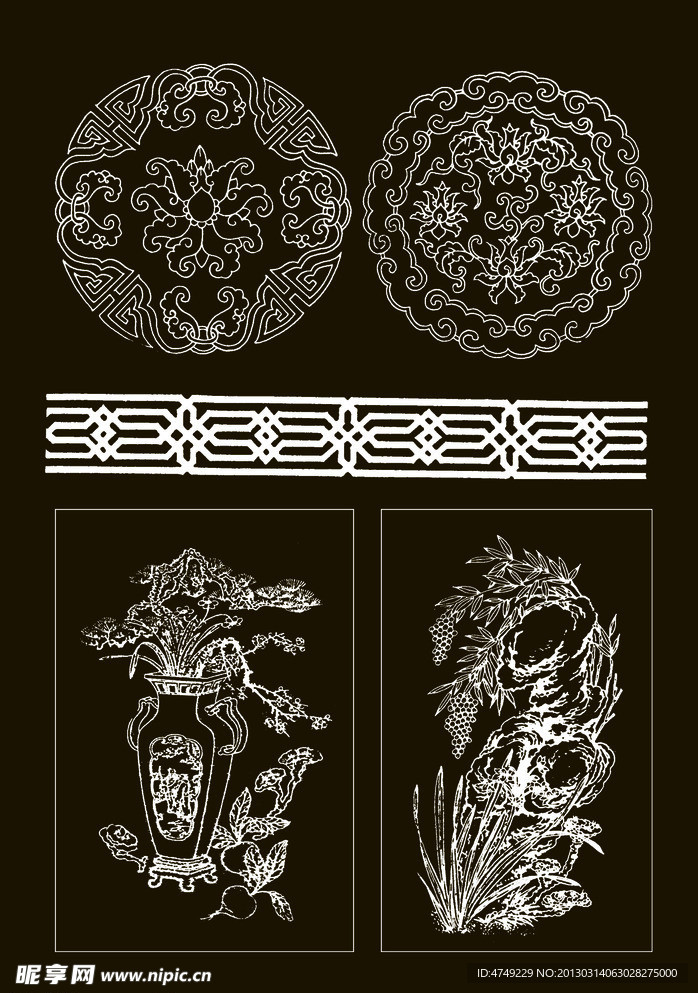 吉祥纹样 花卉