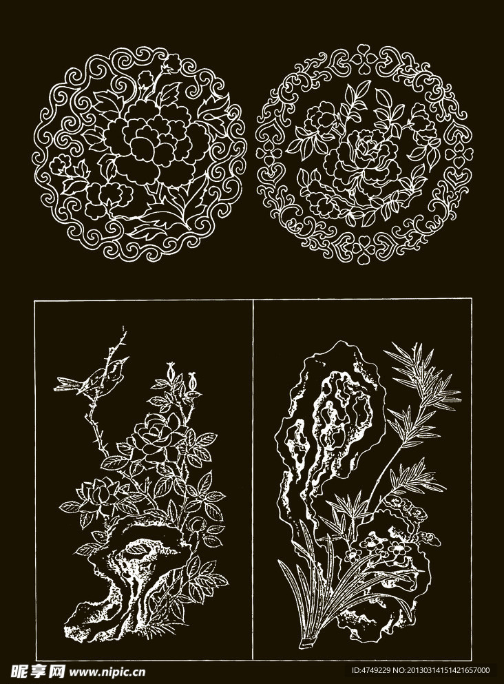 吉祥纹样 花卉