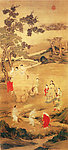水彩国画
