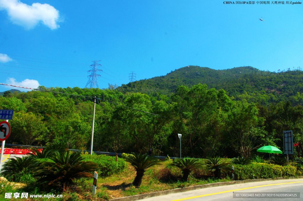 龙岗南澳一路风景 南澳山水