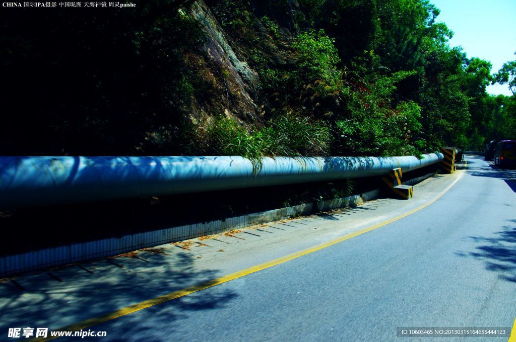 龙岗南澳一路风景 盘山公路