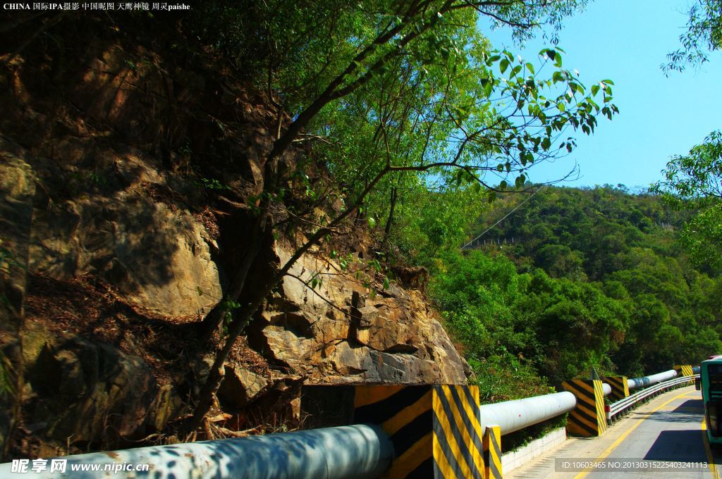 龙岗南澳一路风景 南澳山水