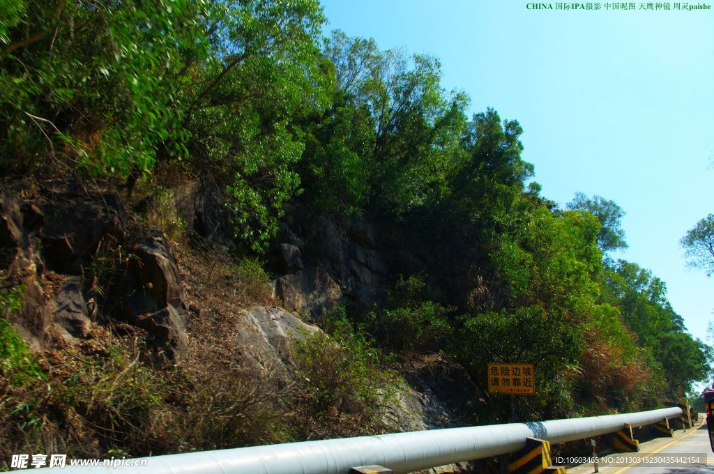 龙岗南澳一路风景 南澳山水