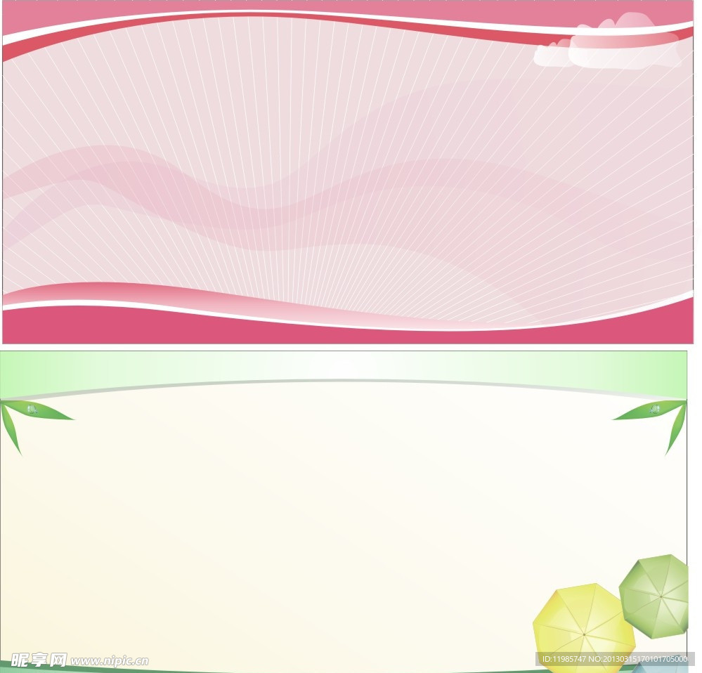 展板 模板 矢量