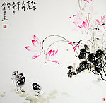 水彩国画