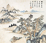 水彩国画