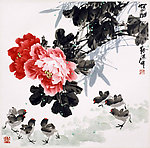 水彩国画
