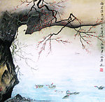 水彩国画