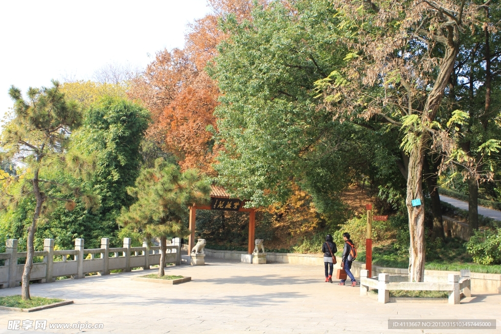 黄鹤楼风景