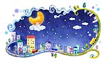 夜晚城市