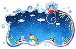 冬季冰雪天气