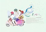 骑摩托车