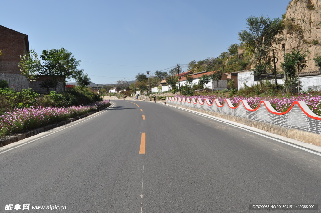 公路沿线风景