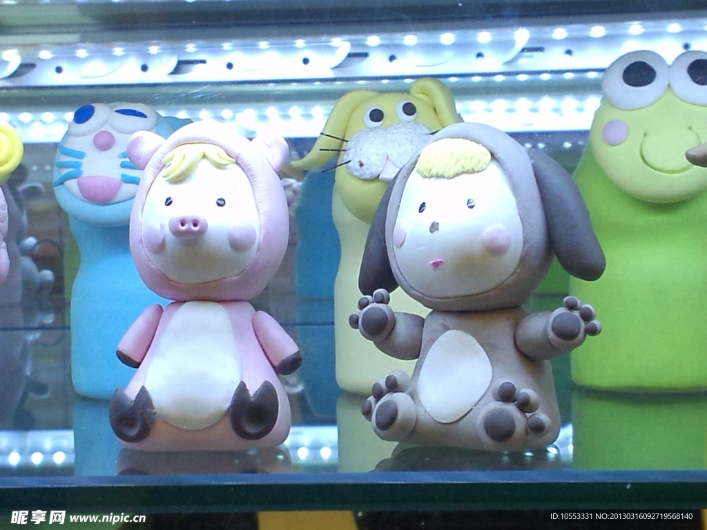 念珍粘土作品