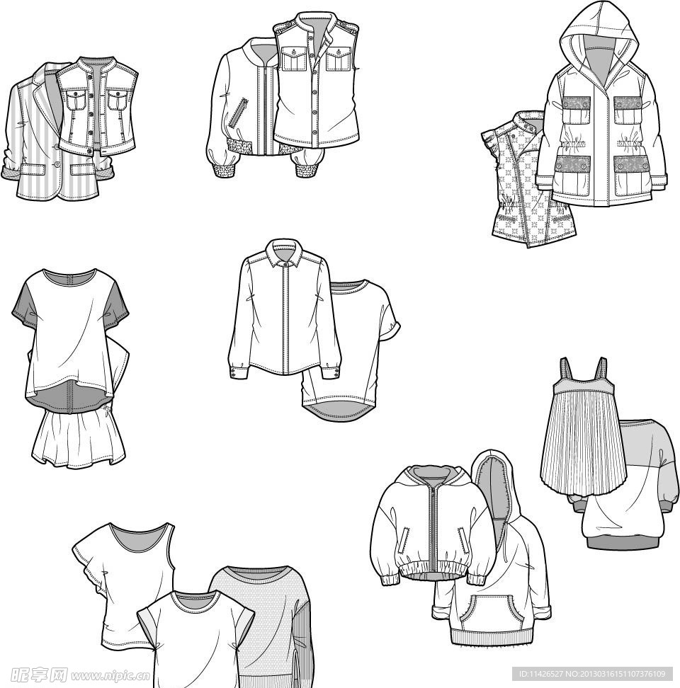 服装款式