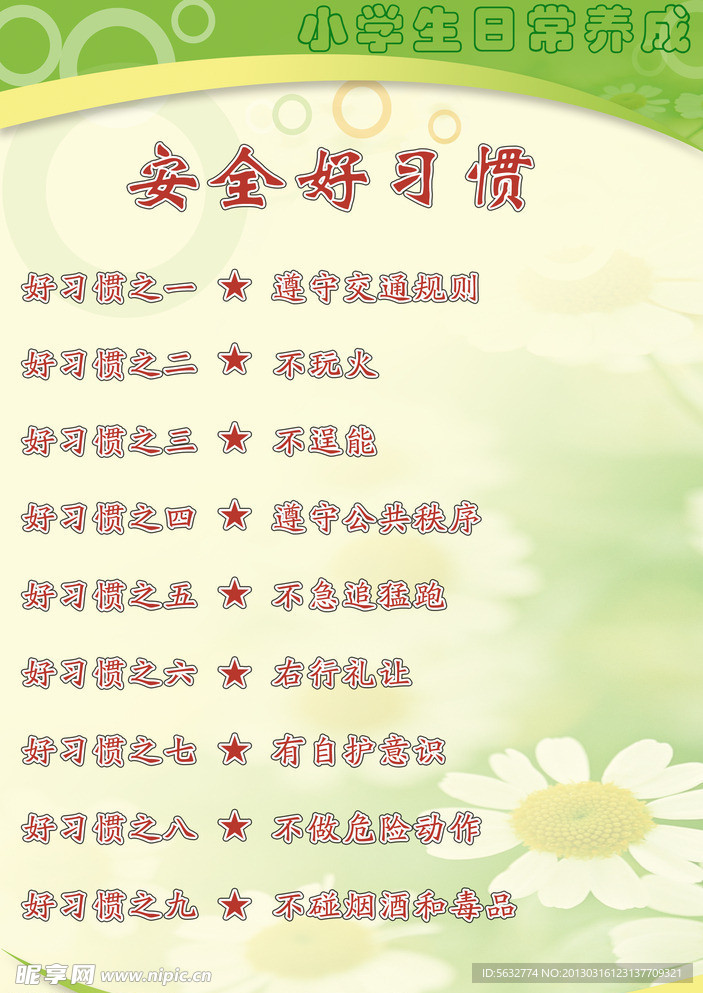 安全展板