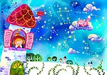 十二星座全景图