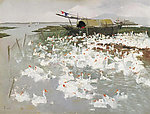 吴冠中风景油画