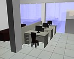 3Dmaya办公室