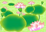 矢量荷花