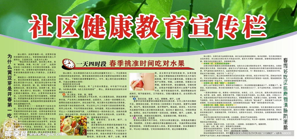 健康宣传栏