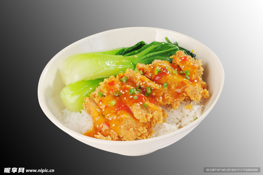 泰式鸡腿肉饭