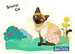 卡通小猫