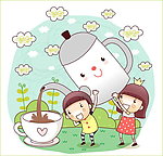 喝茶茶杯